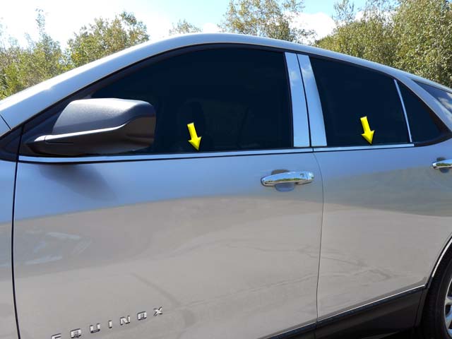 Chevrolet Equinox Chrome Window Sill Trim