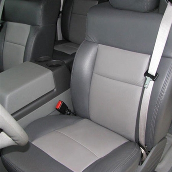 2004 2008 Ford F150 Super Cab Xl Katzkin Leather Interior 3 Passenger Front Seat 2 Row