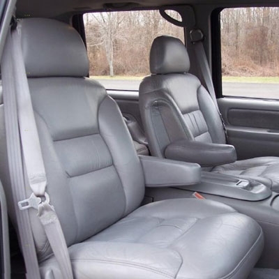 1995 1999 Chevrolet Suburban Katzkin Leather Interior Replaces Factory Leather 3 Row
