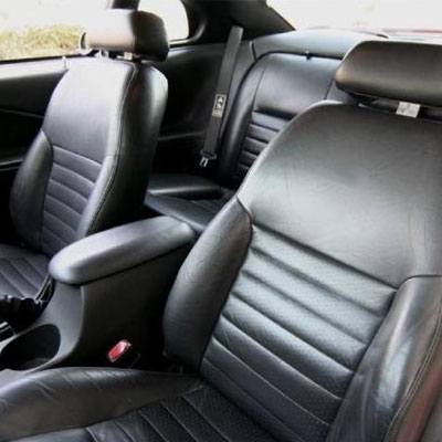 1999 2001 Mustang V6 Coupe Katzkin Leather Interior 2 Row
