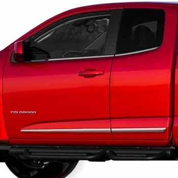Chrome Door Handle Covers + Mirror Covers + Tailgate Handle For 2015-2022 GMC Canyon