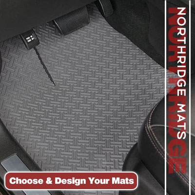 Northridge Heavy-Duty Rubber Car Mats - Front Row SEATS