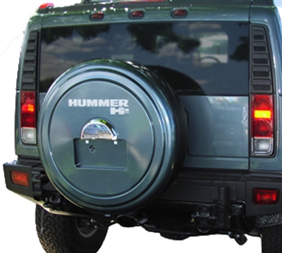 Spare Wheel Tire Cover Fit For Hummer H2 Black Spare Tire Cover