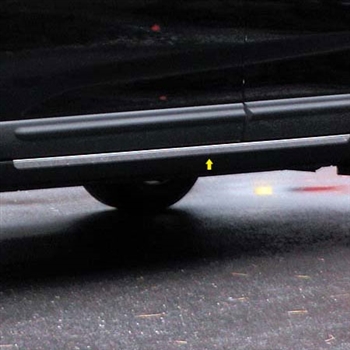 92137 R5000 Kia Sorento Chrome Lower Side Accent Trim, 2011, 2012, 2013, 2014, 2015 ...