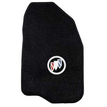 Lloyd Mats Velourtex Buick Rainier Shield Logo Front Floor Mats (2004-2007 Lloyd Mats Velourtex Buick Rainier Shield Logo Front Floor Mats (2004-2007
