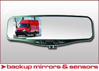 Universal Backup Sensors and Mirrors